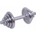 Spartan Komplekts - Hromēts stienis + Diski 2 x 2,5 kg 2 x 1,25 kg SPARTAN  