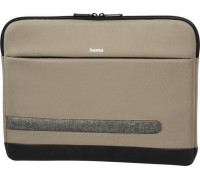 Hama Hama Terra torba na notebooka 39,6 cm (15.6") Etui pocket Beige