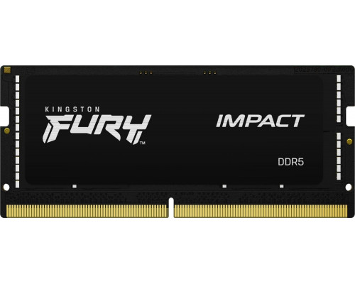 Kingston Fury Impact, SODIMM, DDR5, 16 GB, 5600 MHz, CL40 (KF556S40IB-16)