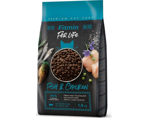 Fitmin  Cat For Life Adult Fish and Chicken 1,8 kg