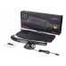 Perixx Perixx PERIDUO-505B, DE, wired USB ergonomic split keyboard and vertical mouse combo, black