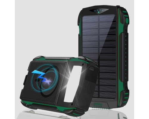 4smarts POWERBANK SOLAR 20000MAH GREEN