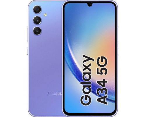 Samsung Galaxy A34 5G 8/256GB Violet  (SM-A346BLVEEUE)