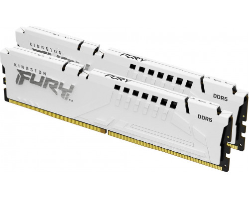 Kingston Fury Kingston Fury Beast White 32GB [2x16GB 6000MHz DDR5 CL40 DIMM]