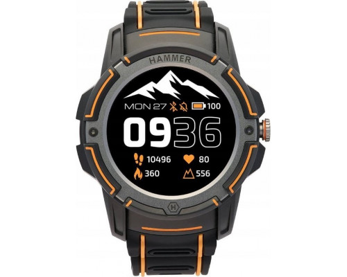 Smartwatch myPhone Hammer Watch Plus Black  (HAMWATPL)