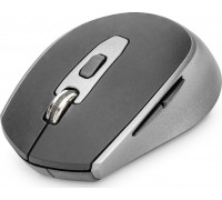 Digitus DIGITUS 1600 DPI 6 przycisków 2,4 GHz, czarno-szara