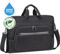 RivaCase do notebooka 15,6"-16" RivaCase ECO Alpendorf 7531, black, from ecological, waterproof material from recycling (rPET)