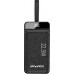 Awei AWEI PowerBank P142K 50000mAh 22.5W black/black 3xUSB/PD/Lightning wyświetlacz + lampka LED