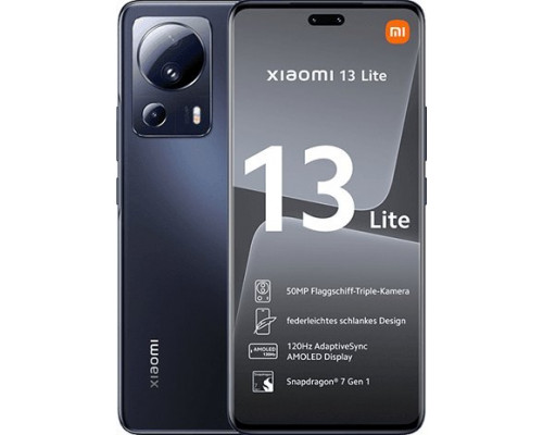 Xiaomi 13 Lite 5G 8/256GB Black  (S0236449)