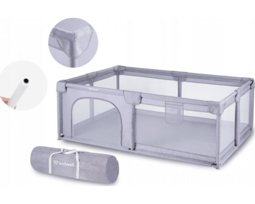 Kidwell Playpen Kidwell Fanko Gray 120x180