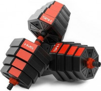 HMS Dumbbells SGK30 bituminous 2 x 15 kg