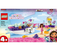 LEGO Gabby's Dollhouse Statek i spa Gabi i Syrenkotki (10786)