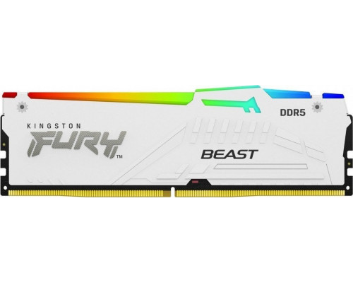 Kingston Fury Beast RGB, DDR5, 32 GB, 6000MHz, CL40 (KF560C40BWA-32)