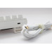 Ducky Ducky One 2 Pro Mini White Edition Gaming Tastatur, RGB LED - Gateron Yellow