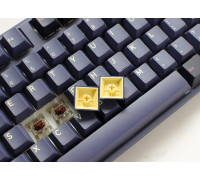 Ducky Ducky One 3 Cosmic Blue TKL Gaming Tastatur, RGB LED - MX-Silent-Red