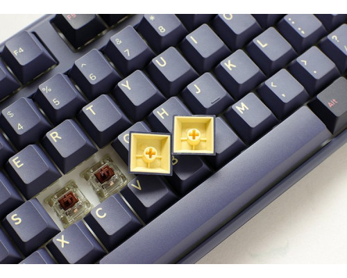 Ducky Ducky One 3 Cosmic Blue TKL Gaming Tastatur, RGB LED - MX-Silent-Red