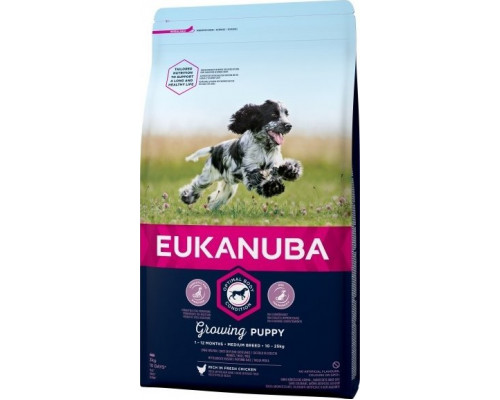 EUKANUBA EUK 3KG PUPPY MEDIUM CHICKEN