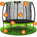 Garden Trampoline Neo-Sport NS-10C221 With inner mesh 10 FT 312 cm