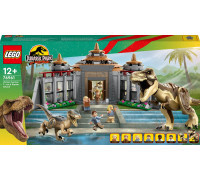 LEGO Jurassic World Centrum dla odwiedzających: atak tyranozaura i raptora (76961)