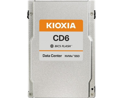 Kioxia KIOXIA CD6-R Series KCD6XLUL960G 960 GB 1,0 DWPD/5J 2,5" 63,5mm PCIe4.0 NVMe U.3 SSD