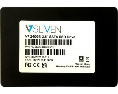 SSD V7 V7 240GB 2.5" SATA III (V7SSD240GBS25E)