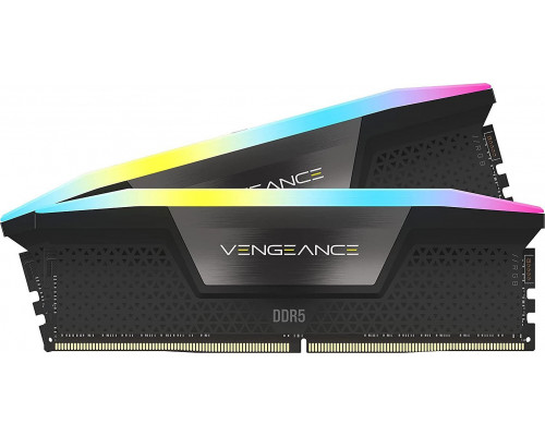 Corsair Vengeance RGB, DDR5, 64 GB, 5600MHz, CL40 (CMH64GX5M2B5600C40)