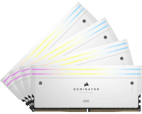 Corsair Dominator Titanium RGB, DDR5, 64 GB, 6000MHz, CL36 (CMP64GX5M4B6000C36W)