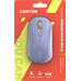 Canyon CANYON MW-22, 2 in 1 Wireless optical mouse with 4 buttons,Silent switch for right/left keys,DPI 800/1200/1600, 2 mode(BT/ 2.4GHz), 650mAh Li-poly battery,RGB backlight,Mountain lavender, cable length 0.8m, 110*62*34.2mm, 0.085kg