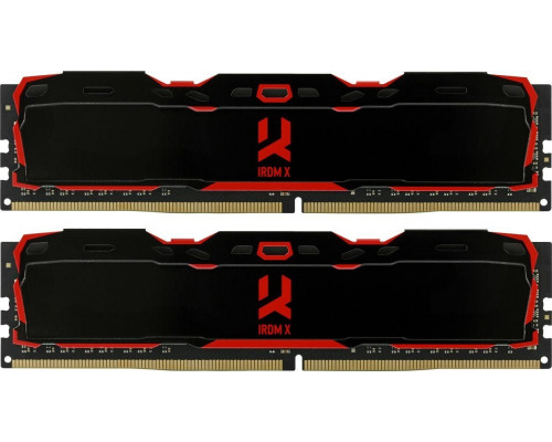 GoodRam IRDM X, DDR4, 16 GB, 3000MHz, CL17 (IR-X3000D464L17S/16GDC)