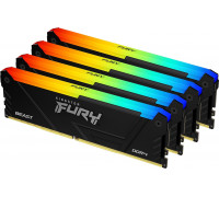 Kingston Beast RGB, DDR4, 128 GB, 3200MHz, CL16 (KF432C16BB2AK4/128)