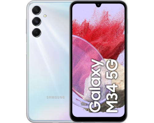 Samsung Galaxy M34 5G 6/128GB Silver (SM-M346BZS)