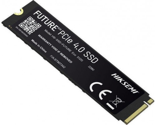 SSD 512GB SSD HIKSEMI Future Eco 512GB M.2 2280 PCI-E x4 Gen4 NVMe (HS-SSD-FUTURE Eco(STD)/512G/PCIE4/WW)