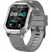 Smartwatch Kumi Smartwatch U3 Pro 1.83 cala 400 mAh Silver