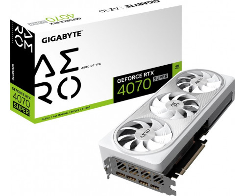 *RTX4070Super Gigabyte GeForce RTX 4070 SUPER Aero OC 12GB GDDR6X (GV-N407TSAERO OC-16GD)