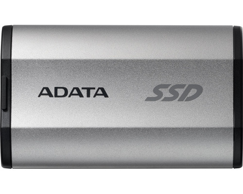 SSD ADATA Dysk SSD External SD810 1TB USB3.2C 20Gb/s Silver