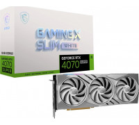*RTX4070Super MSI GeForce RTX 4070 SUPER Gaming X Slim White 12GB GDDR6X