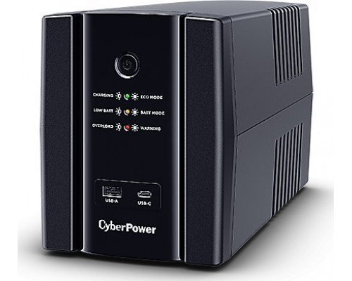UPS CyberPower charger emergency UPS UT1500EG-FR 1500VA/900W 4ms/AVR/4xFR/RJ11/RJ45