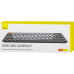 Baseus Baseus K01A Wireless Tri-Mode Keyboard Frosted Gray