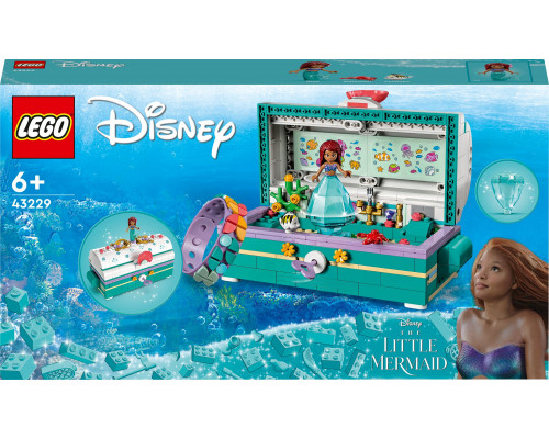LEGO Disney Skrzynia ze skarbami Arielki (43229)