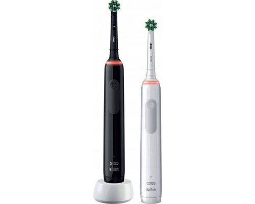 Brush Oral-B Pro 3 3900 Duo 2 szt. White/Black