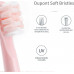 Brush Seago Brush sonic do zębów SEAGO, pink, bateria 700 mAh, 5 trybów pracy, 3 końcówki, SG-2303 Pink