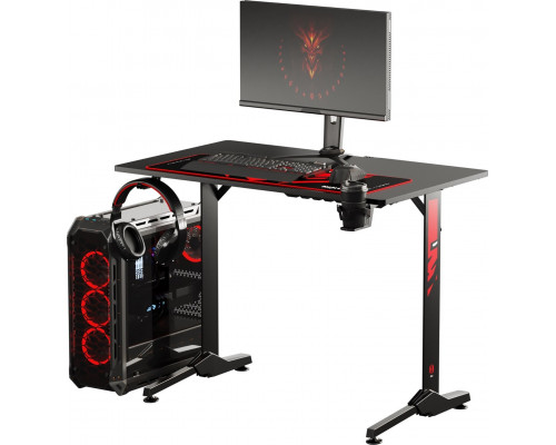 Gaming galds Diablo X-Mate 1000 Black-Red 100 cmx60 cm