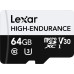 SD  Lexar High-Endurance MicroSDXC 64 GB Class 10 UHS-I/U3 V30 (LMSHGED064G-BCNNG)