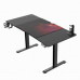 Gaming galds Ultradesk Level V2 RED Black 140 cmx68 cm Czerwona podkładka