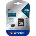 SD  Verbatim Pro MicroSDXC 256 GB Class 10 UHS-I/U3 A2 V30 (47045)