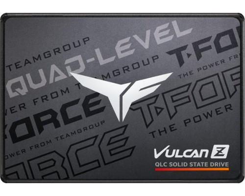 SSD 4TB SSD TeamGroup Team Group VULCAN Z QLC 4 TB, SSD (black/grey, SATA 6 Gb/s, 2.5)