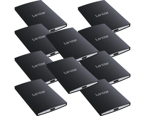 SSD Lexar SL500 6 x 1 TB + 4 x 2 TB Black (LSL500-10PACK)