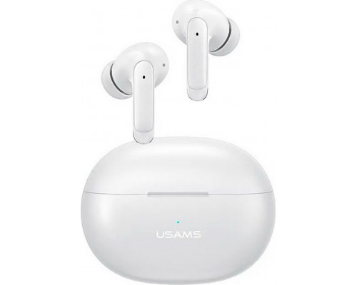 Usams wireless USAMS BHUENCXD02 Bluetooth 5.3 TWS X-don series white/white (US-XD19)