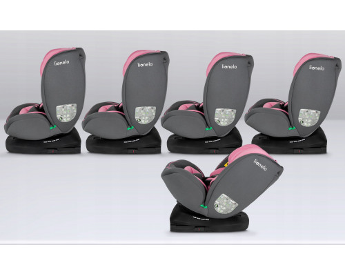 Lionelo SBASTIAAN I-SIZE 0-36KG 40-150CM PINK BABY