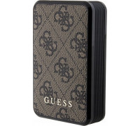 Anker Guess 4G Leather Metal Logo 10000 mAh 18W (brązowy)